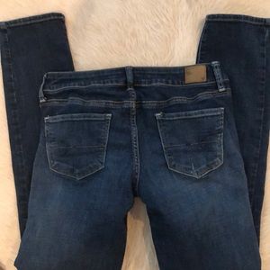 American Eagle skinny stretch jeans low rise